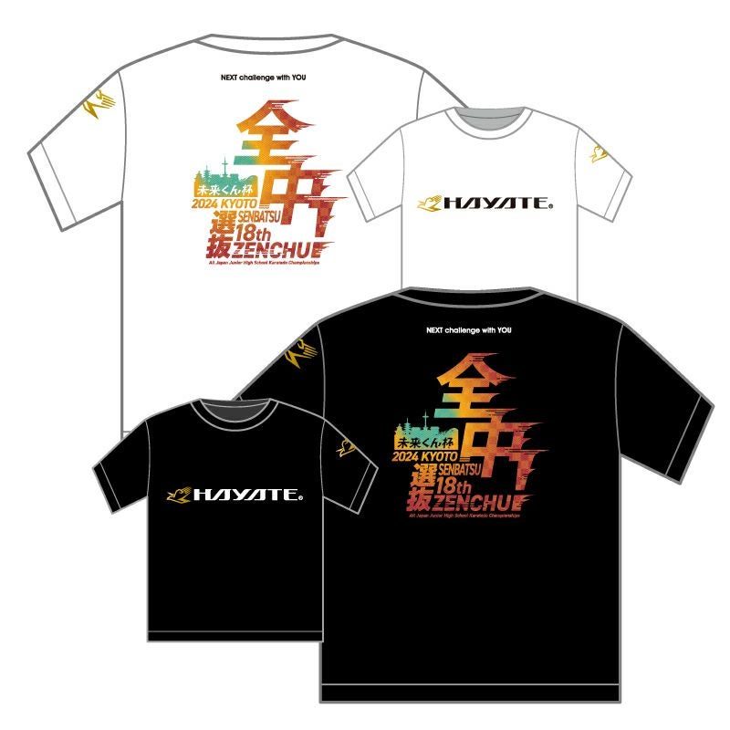 兵庫県選抜　オフィシャルTシャツ 全中選抜18th]限定半袖Tシャツ | HAYATEオンライン